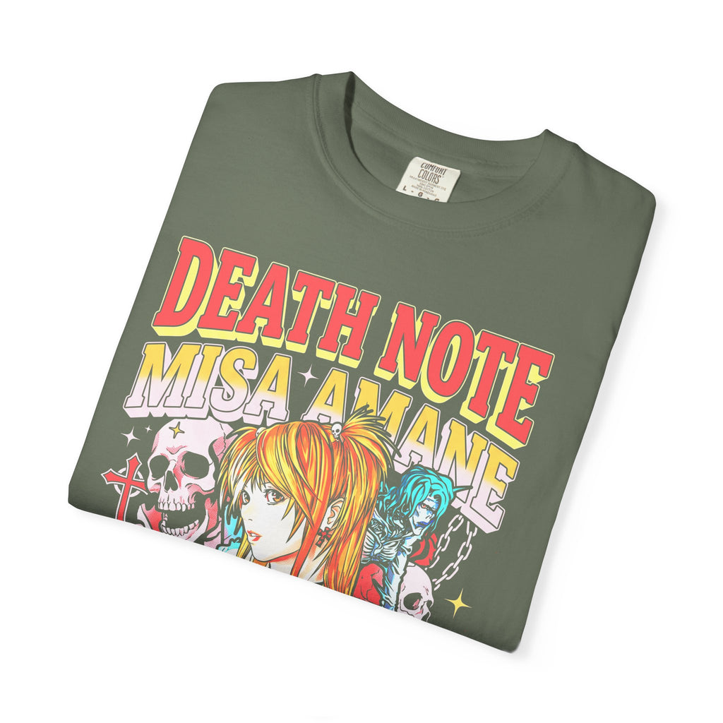 Gothic Girl Shinigami Classic Tee | 90s Vintage Dark Anime