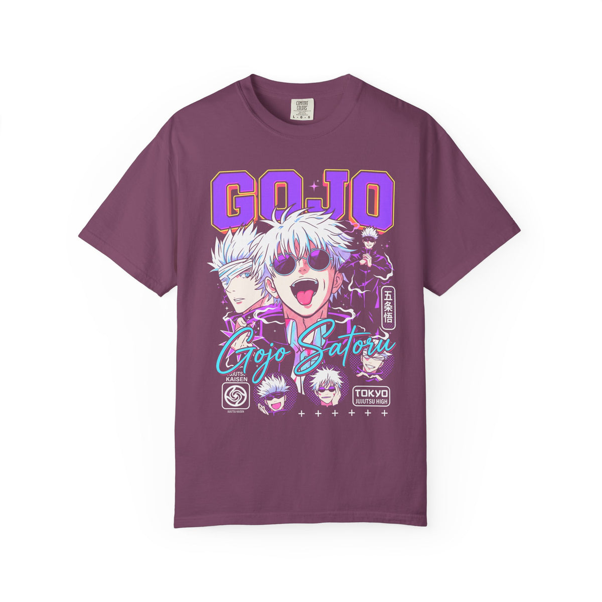 Blindfold Sorcerer Classic Tee | Anime Style | Manga Gift