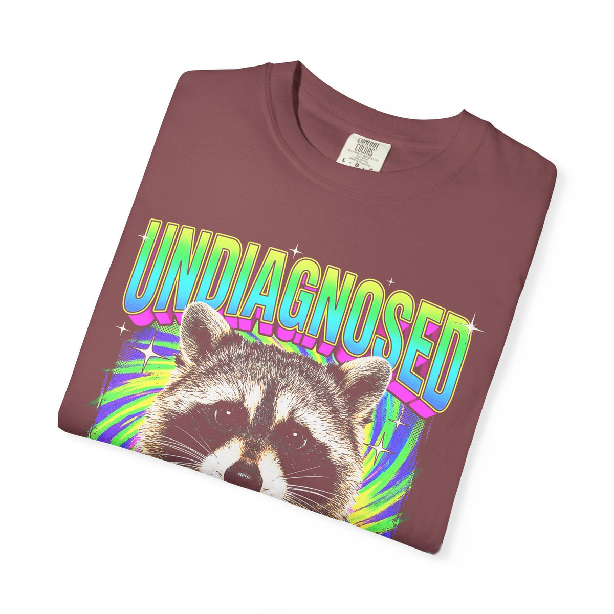 Undiagnosed Something Aint Right Classic Tee | Funny Raccoon