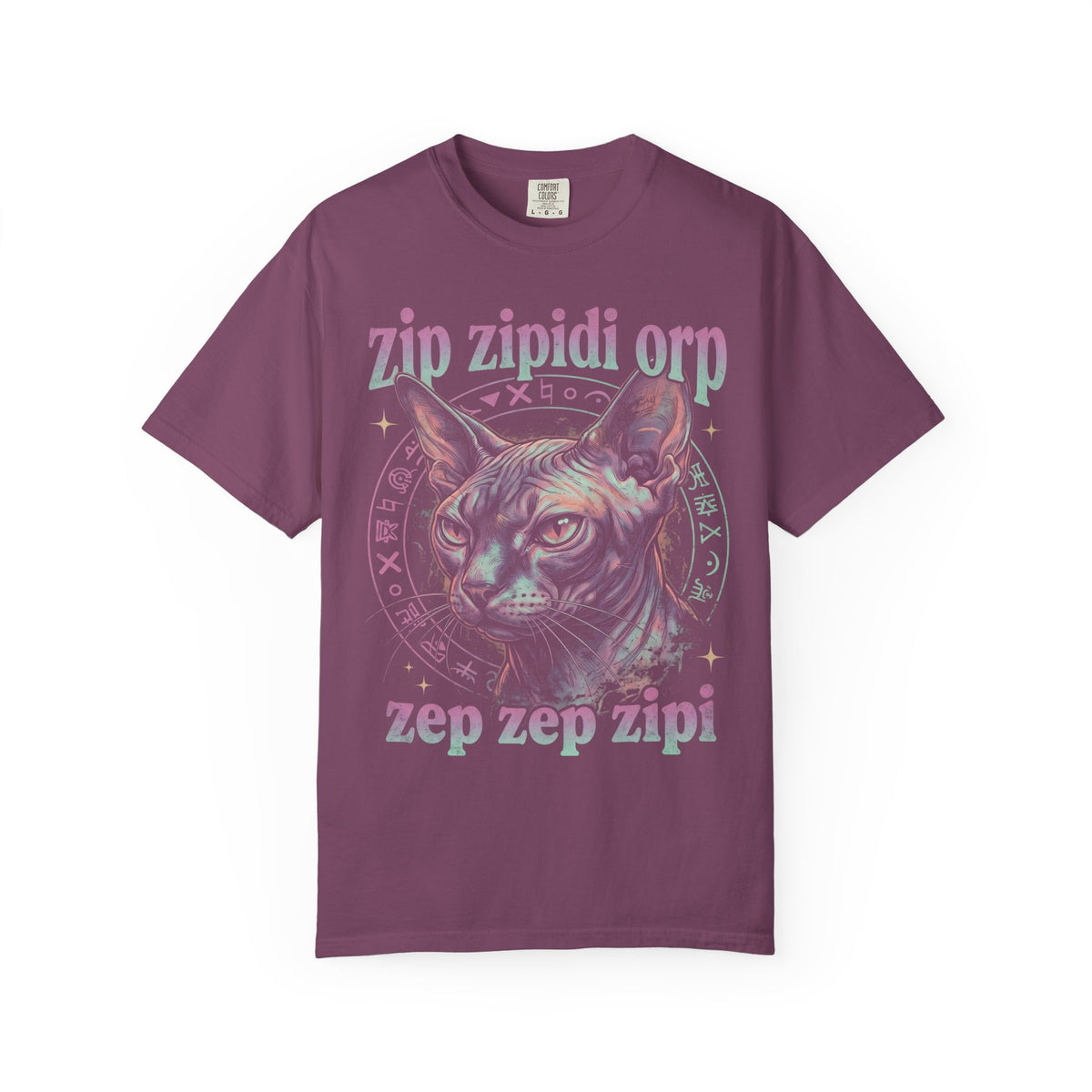Sphynx Alien Cat Classic Tee | Cosmic Esoteric | Vintage