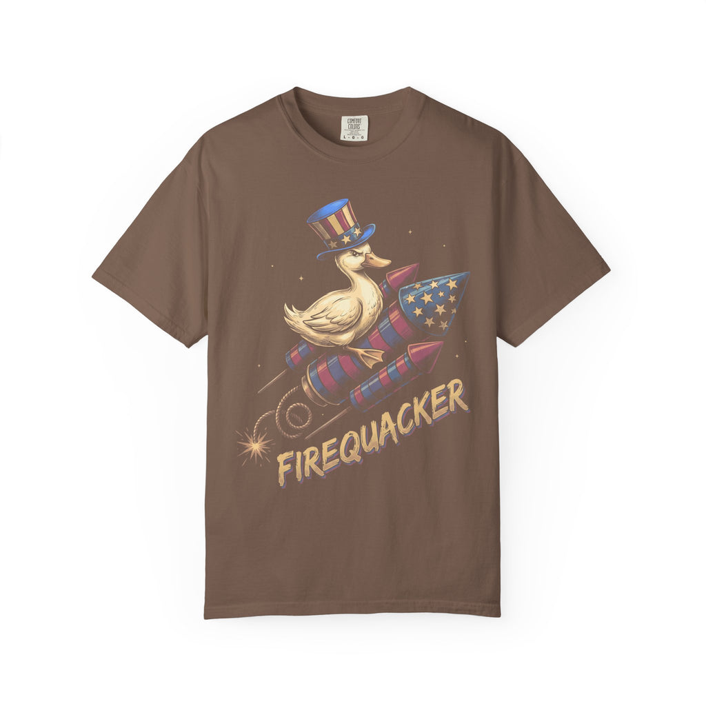 Firequacker Duck Classic Tee | 4th of July | Patriotic Graphic