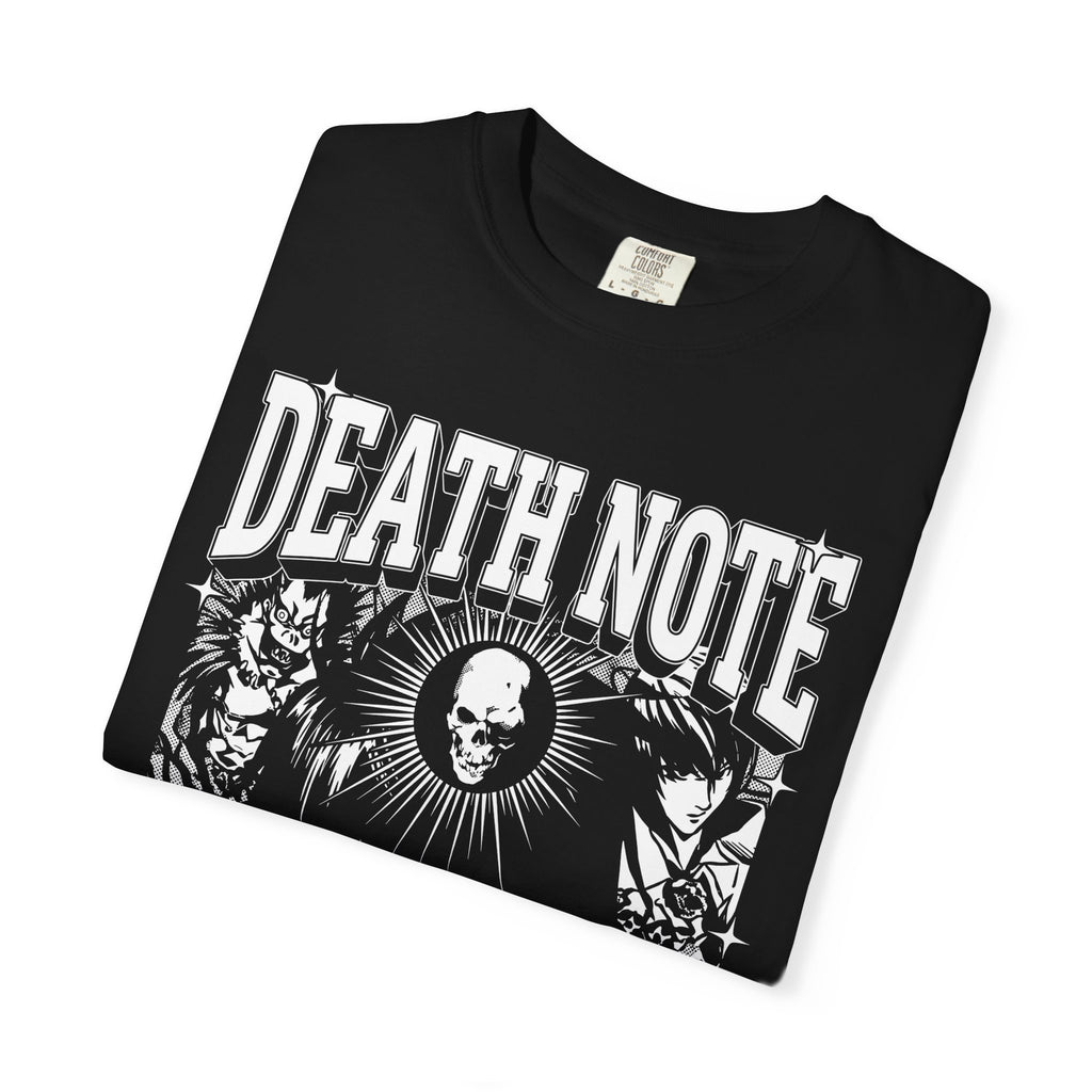 Gothic Skull Manga Detective Classic Tee | Dark Anime Gift