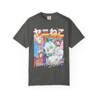 Neko Alley Squad Classic Tee | Anime Cat Girl | Retro Graphic