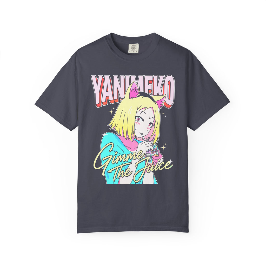 Gimme The Juice Classic Tee | Retro 90s | Anime Cat Girl