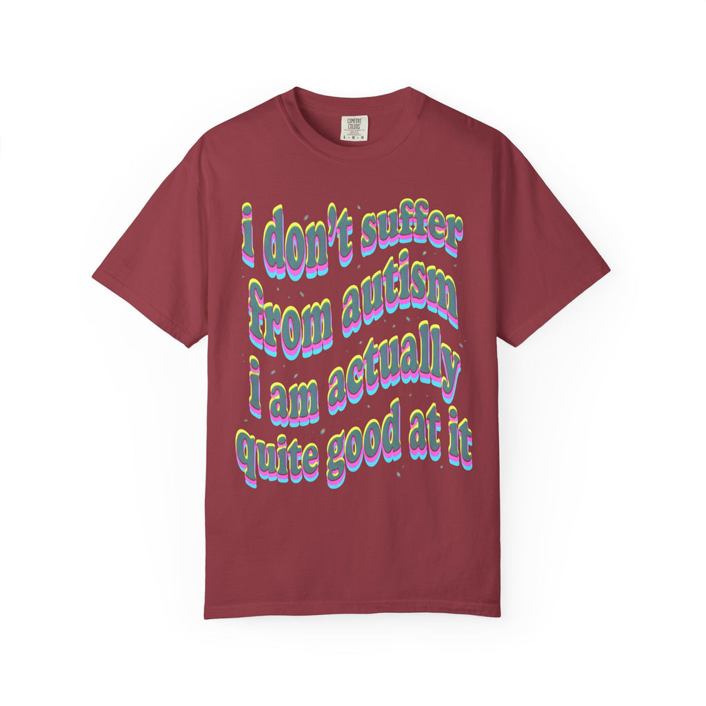 Quite Good At Autism Classic Tee | Neurodiversity Quote