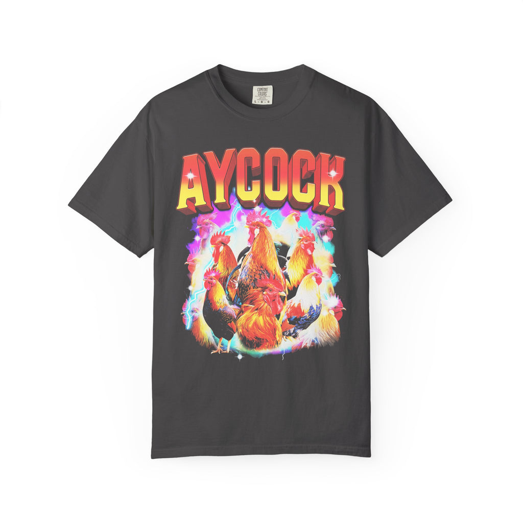 Aycock Vintage Rooster Classic Tee | 90s Chicken | Meme Gift