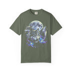 Wolf Pack Classic Tee | Galaxy Full Moon | Wildlife Nature
