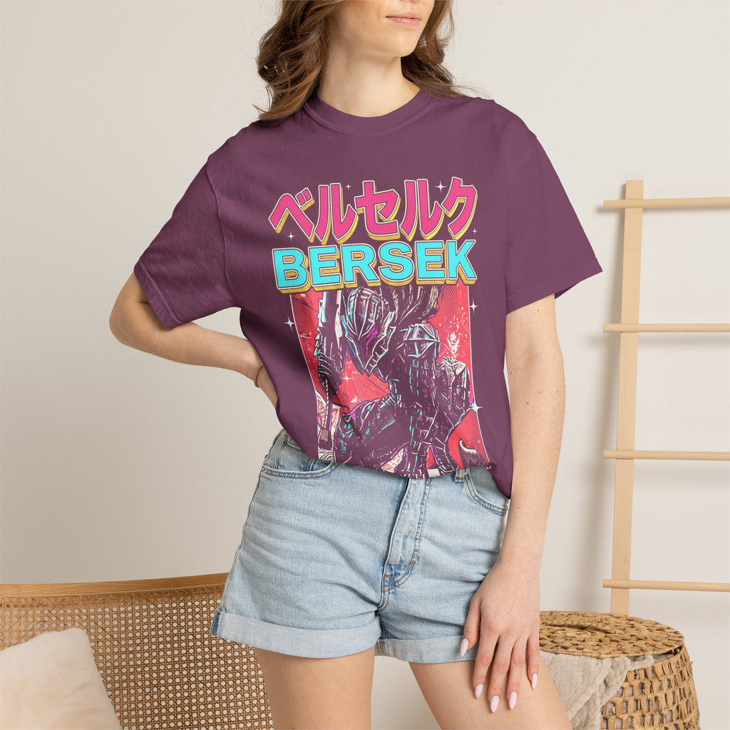 Dark Fantasy Swordsman Classic Tee | Vintage Manga | Warrior Gift