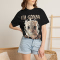 I'm Gonna Oil You Up Classic Tee | Meme Cat | Heavy Metal Bootleg