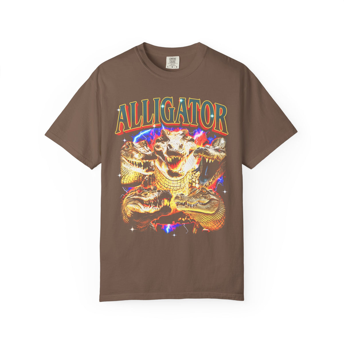 Vintage Alligator Classic Tee | 90s Graphic | Crocodile Gift