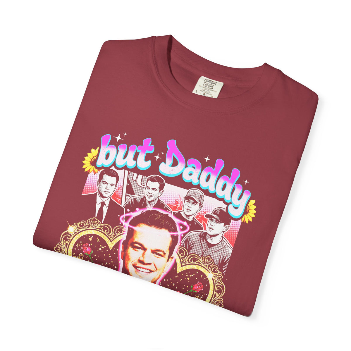 But Daddy I Love Him Matt Damon Classic Tee | 90s Retro Gift