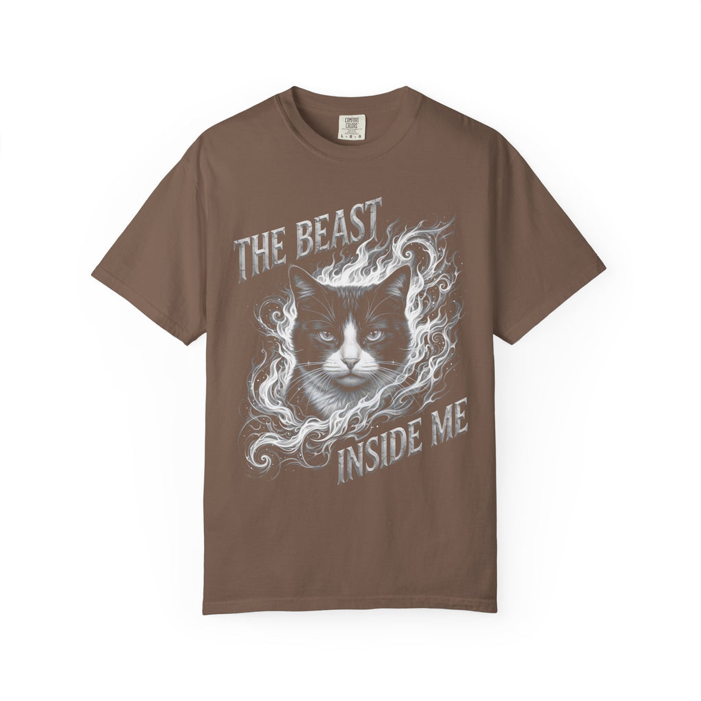 The Beast Inside Me Classic Tee | Dark Goth Cat Art