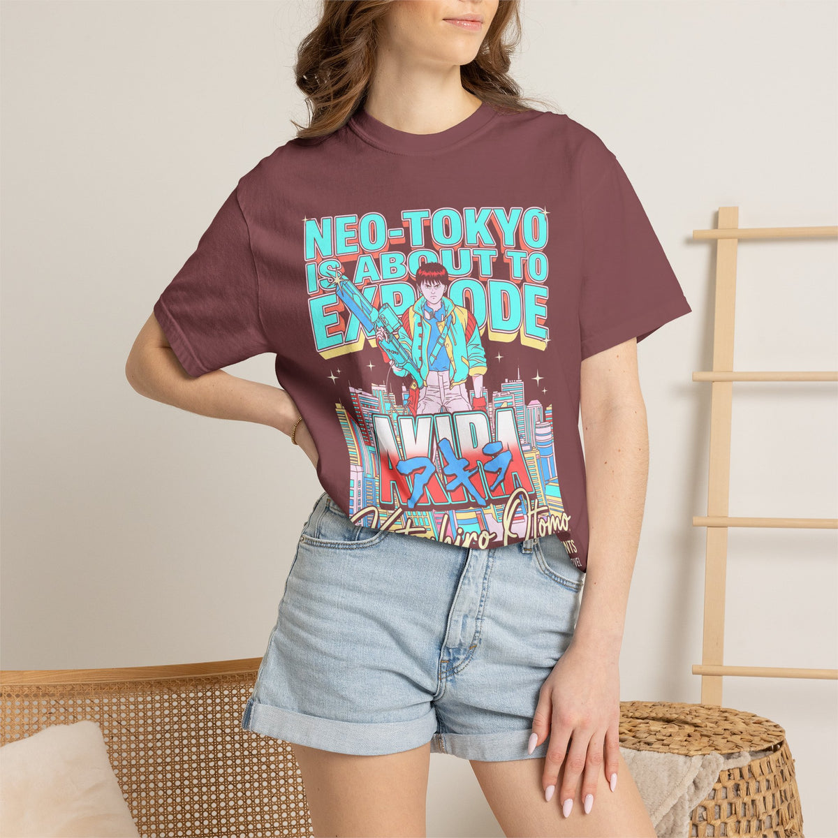 Neo Tokyo Is About To Explode Classic Tee | Cyberpunk Anime