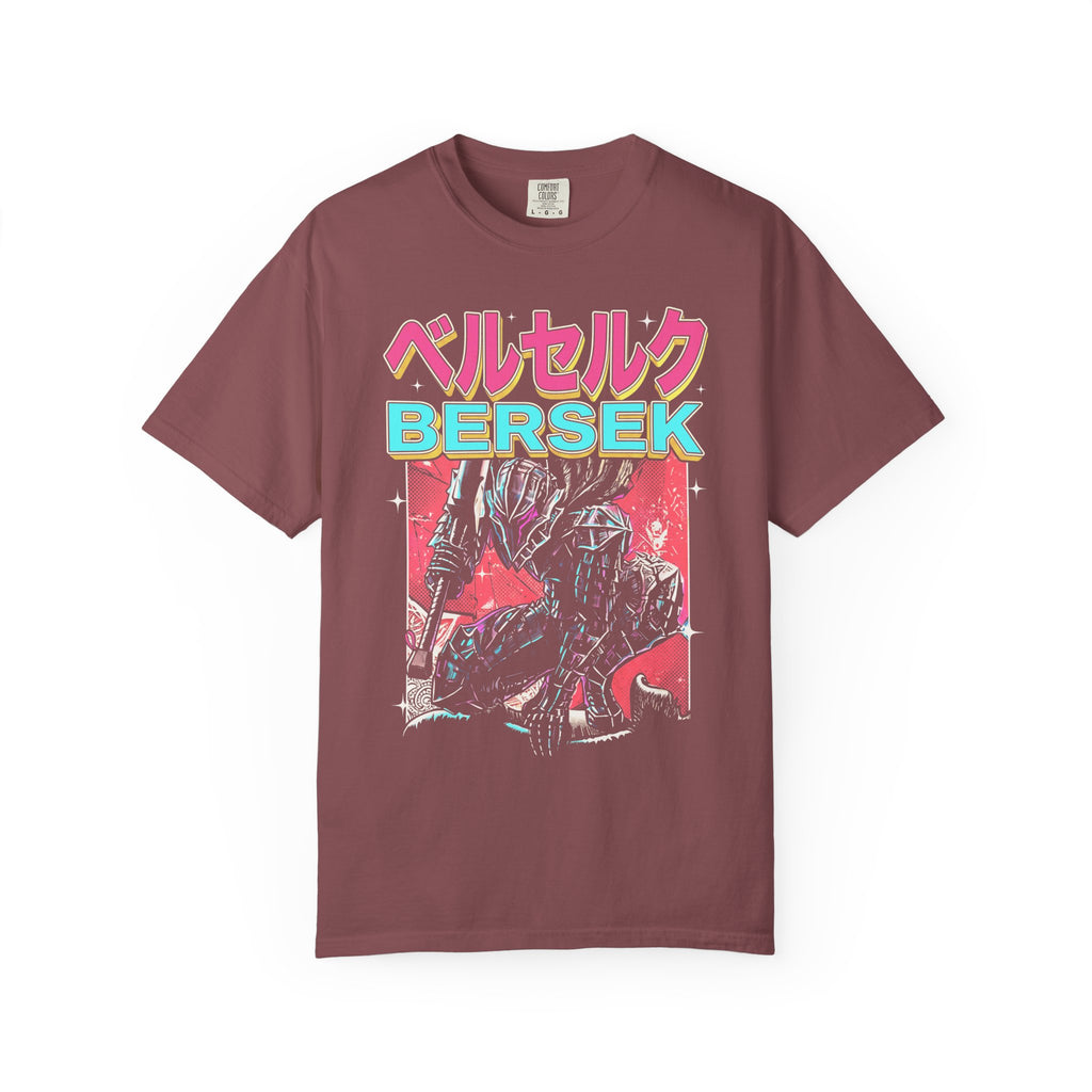 Dark Fantasy Swordsman Classic Tee | Vintage Manga | Warrior Gift