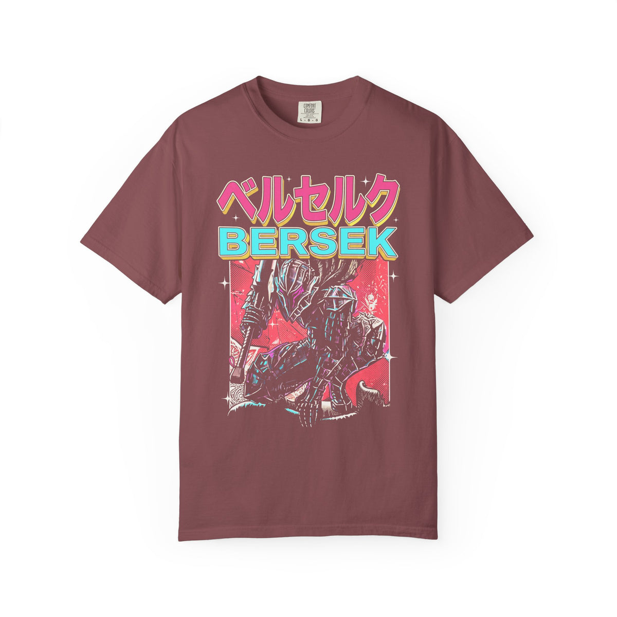 Dark Fantasy Swordsman Classic Tee | Vintage Manga | Warrior Gift