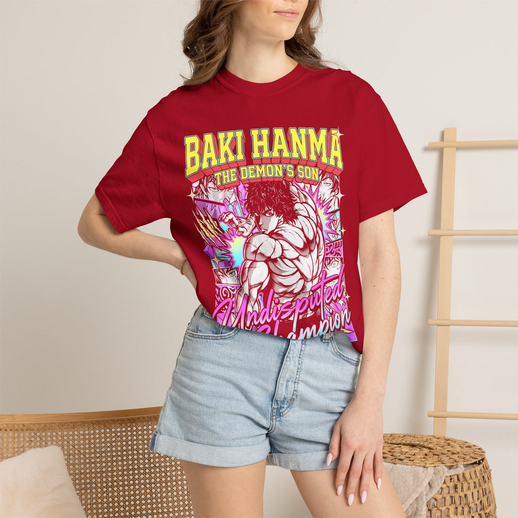 Demons Son Champion Classic Tee | Anime Fighter | Manga Gift