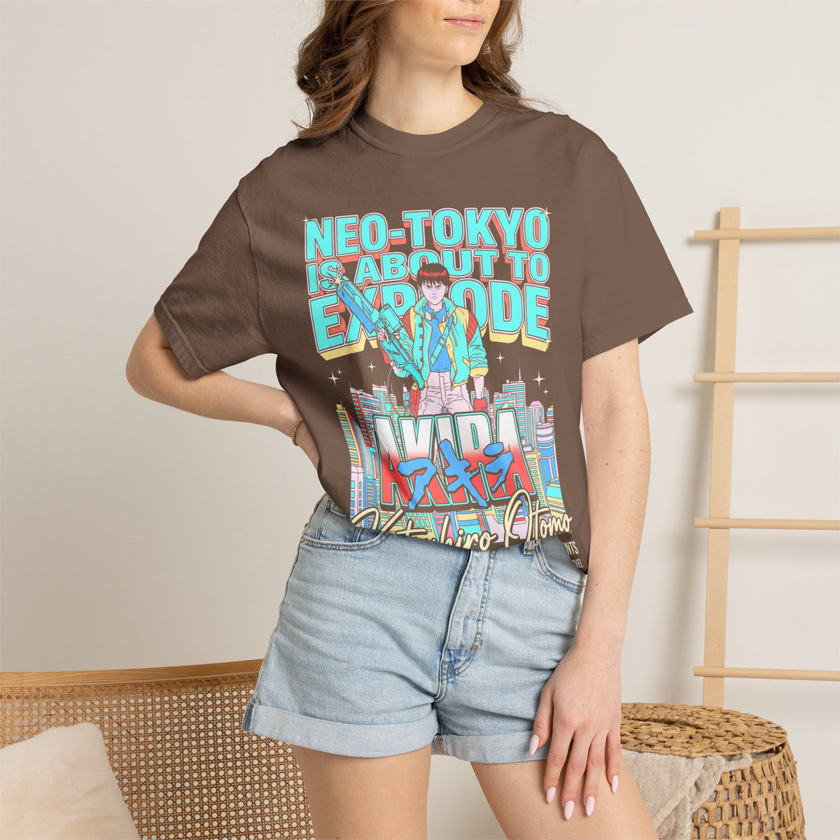 Neo Tokyo Is About To Explode Classic Tee | Cyberpunk Anime
