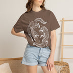 Twin Wolves Classic Tee | 90s Vintage | Dark Nature Wolf