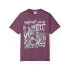 Support Local Street Cats Classic Tee | Smoking Cat Art