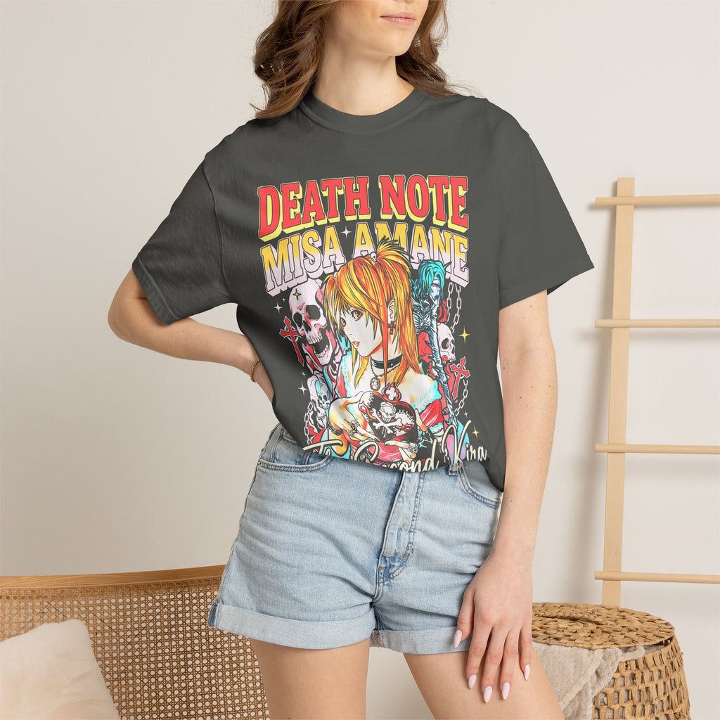 Gothic Girl Shinigami Classic Tee | 90s Vintage Dark Anime