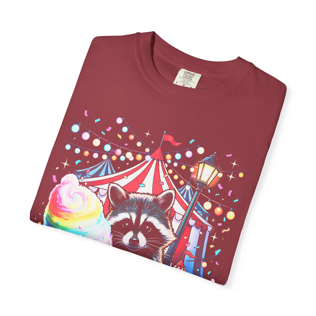 Circus Raccoon Classic Tee | Retro Carnival | Animal Gift