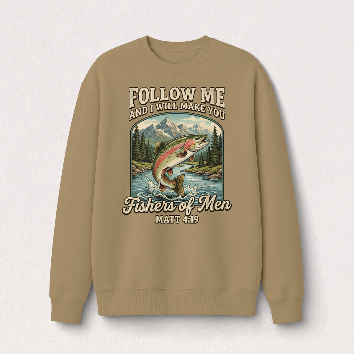 Follow Me, Fishers Of Men Matt 4 19 Heavyweight