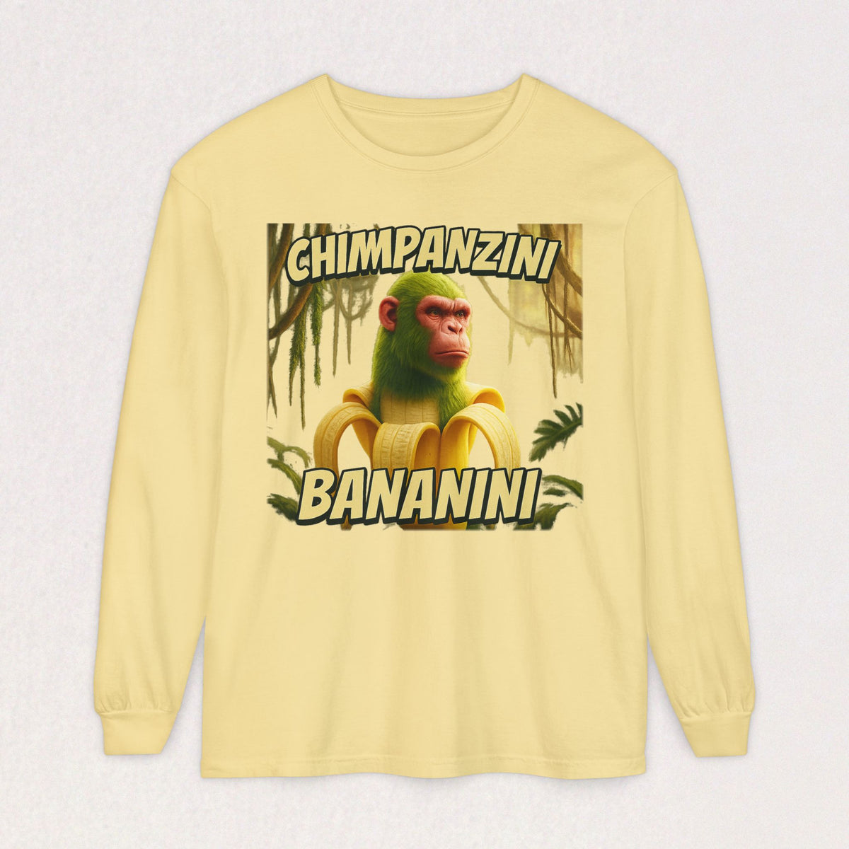 Chimpanzini Bananini Long Sleeve T-Shirt