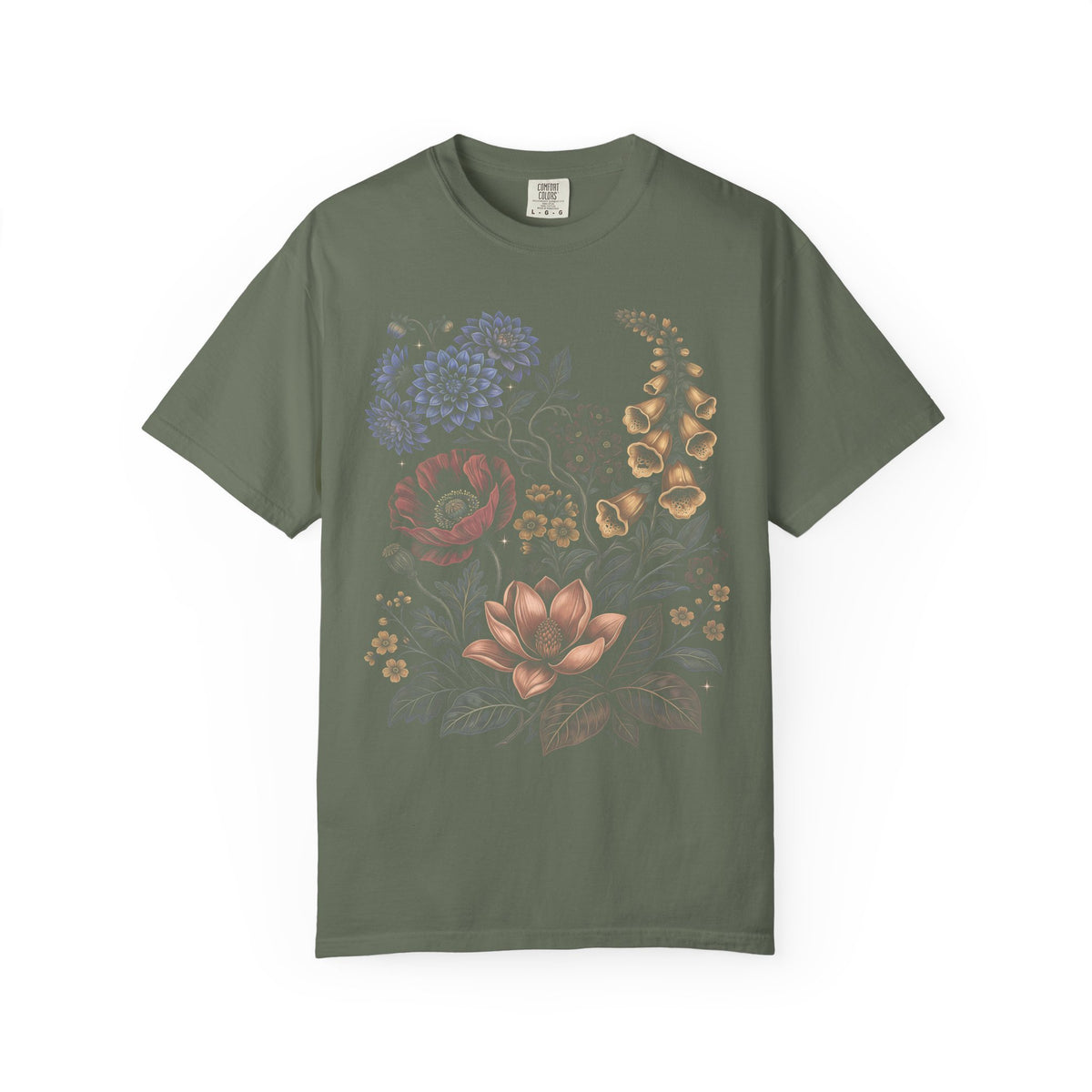 Purple Coneflower Classic Tee | Botanical Floral | Wildflower