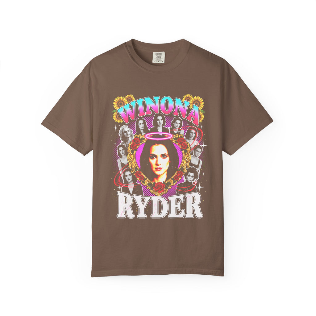 Winona Ryder Classic Tee | 90s Vintage | Retro Actress Gift