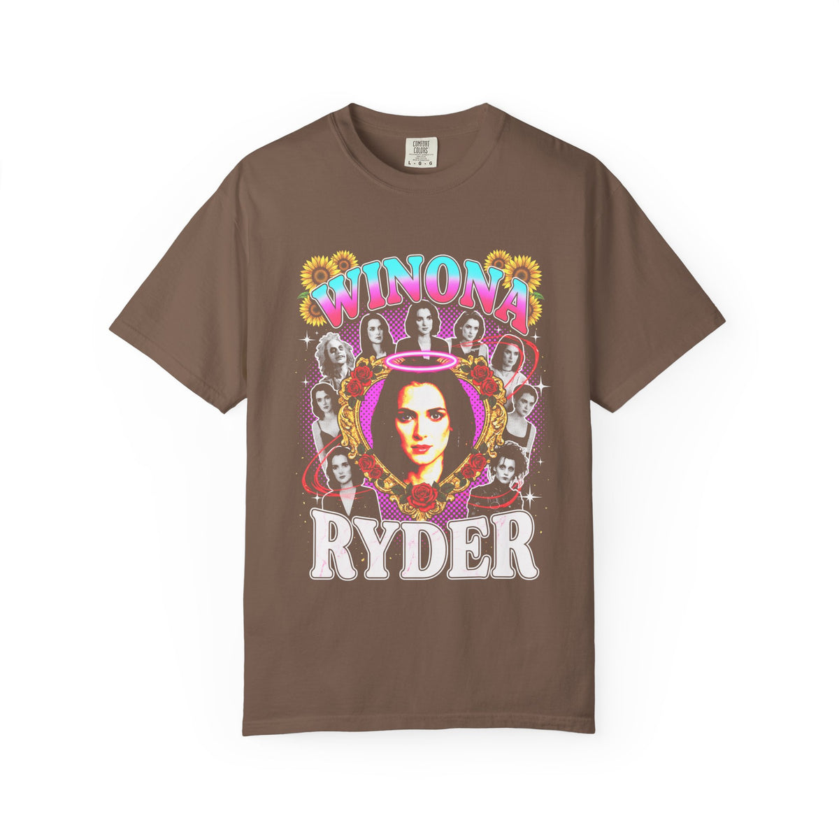 Winona Ryder Classic Tee | 90s Vintage | Retro Actress Gift