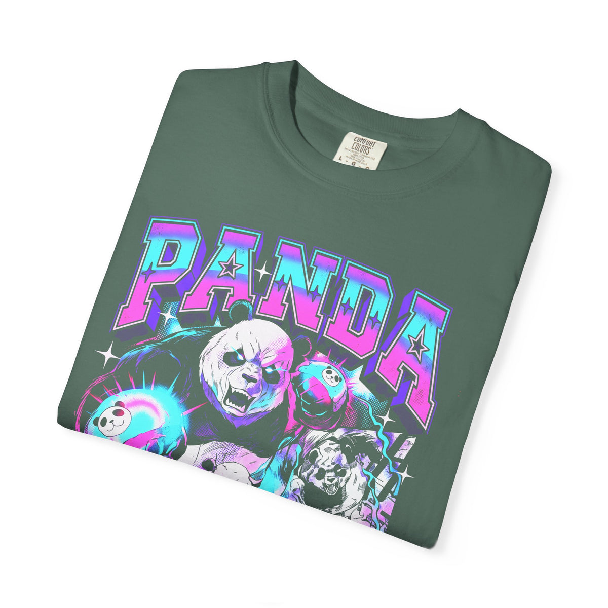 Panda Sorcerer Fighter Classic Tee | Japanese Anime | Magic Gift