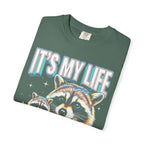 Its My Life Sabotage Myself Raccoon Classic Tee | 90s Retro
