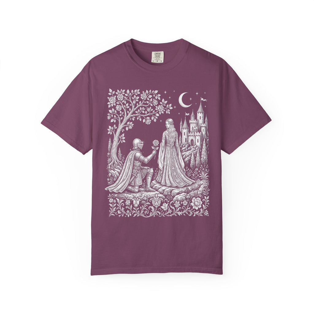 Medieval Fantasy Romance Classic Tee | Knight Lady | Alchemical Moon