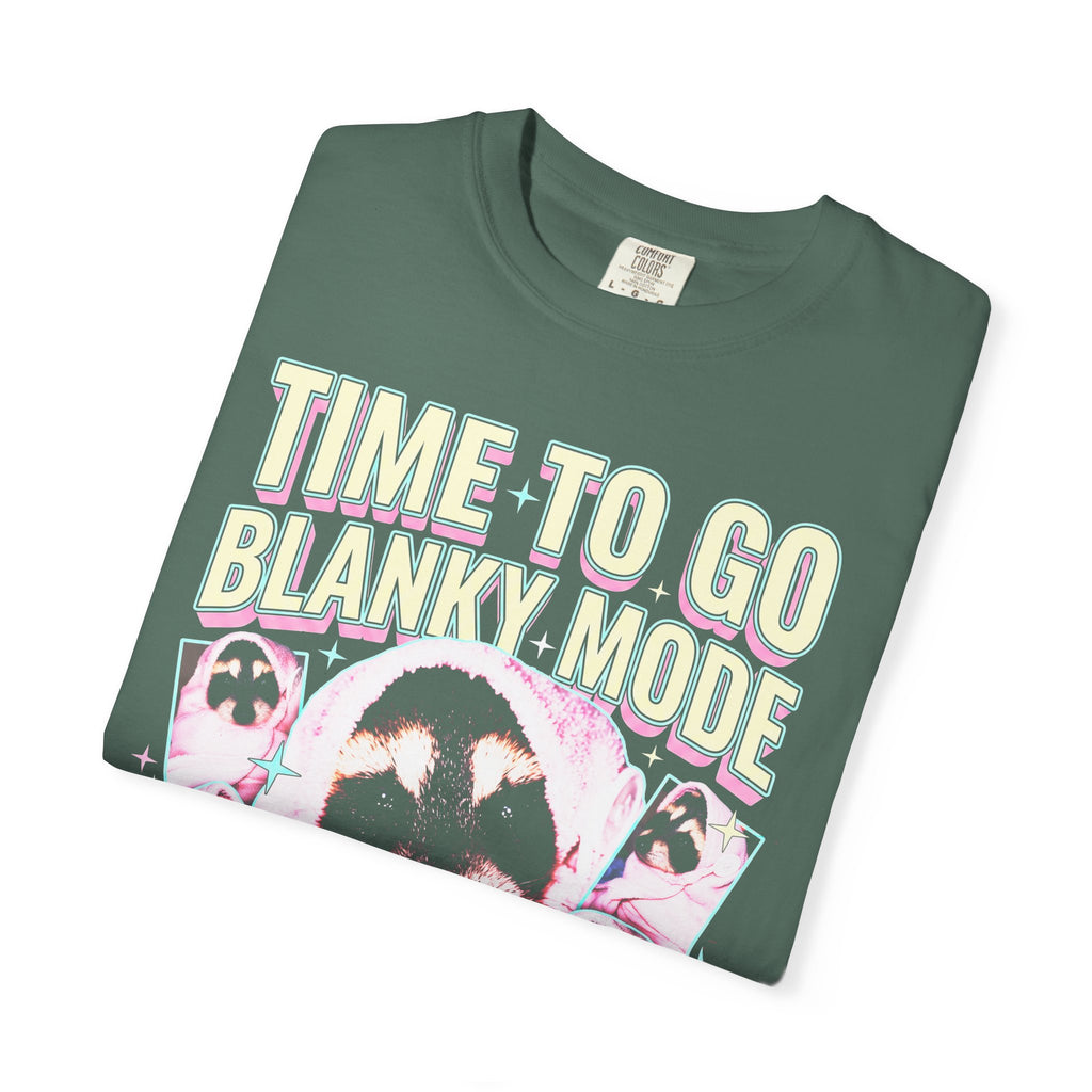 Time To Go Blanky Mode Classic Tee | Goodnight Funny Raccoon