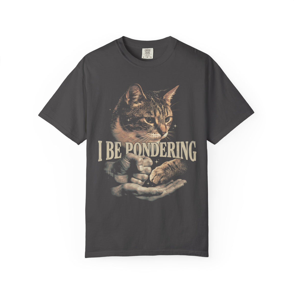 I Be Pondering Cat Classic Tee | Vintage Meme | Paw Shake