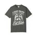 Live Fast Eat Trash Raccoon Classic Tee | Vintage | Funny Gift