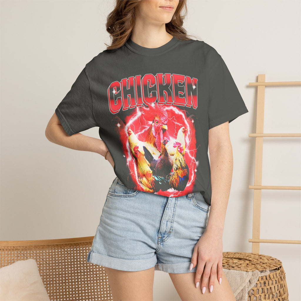 Retro Rooster Chicken Classic Tee | 90s Bootleg | Animal Gift