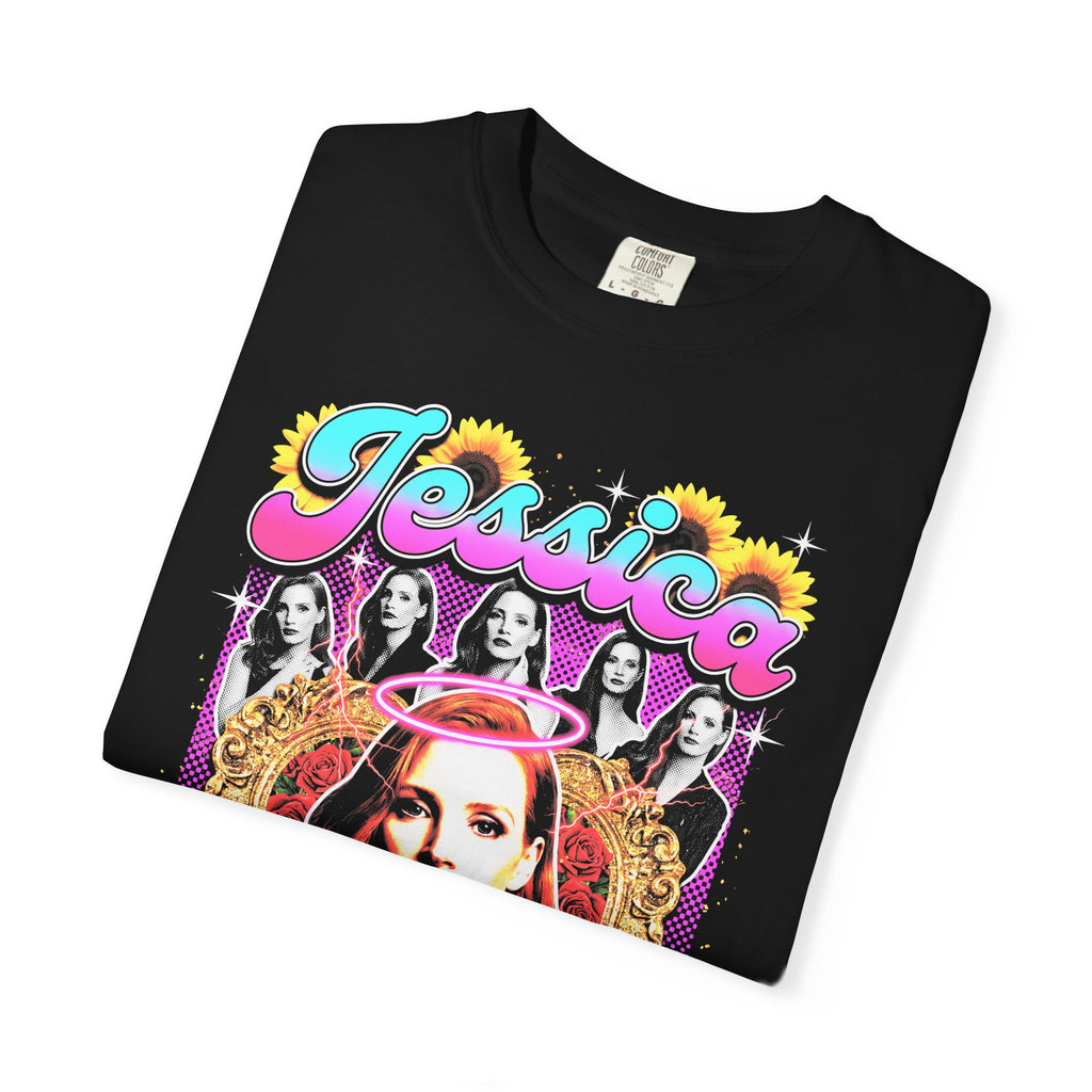 Jessica Chastain Classic Tee | 90s Graphic | Bootleg Style