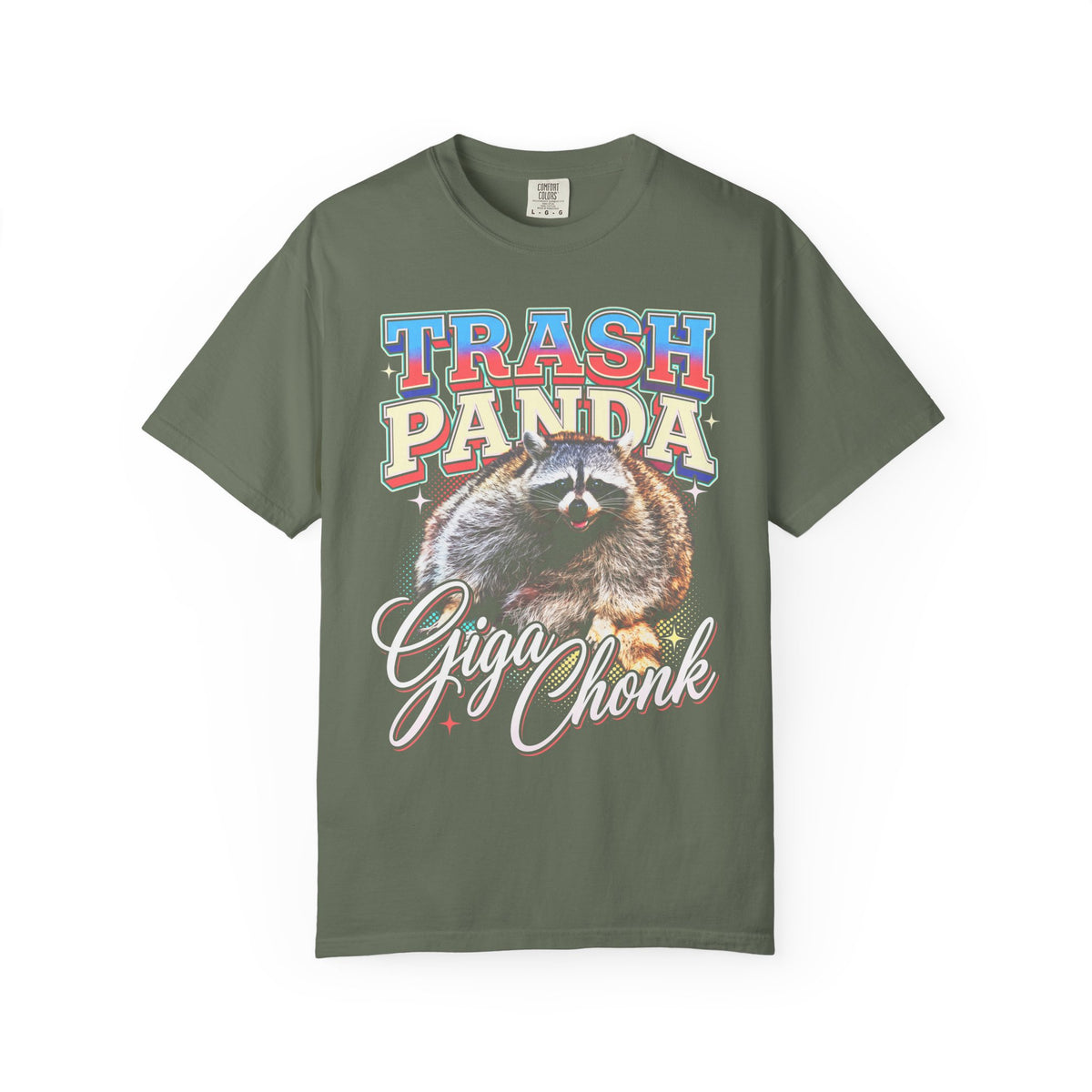Trash Panda Giga Chonk Raccoon Classic Tee | Fat Animal Meme