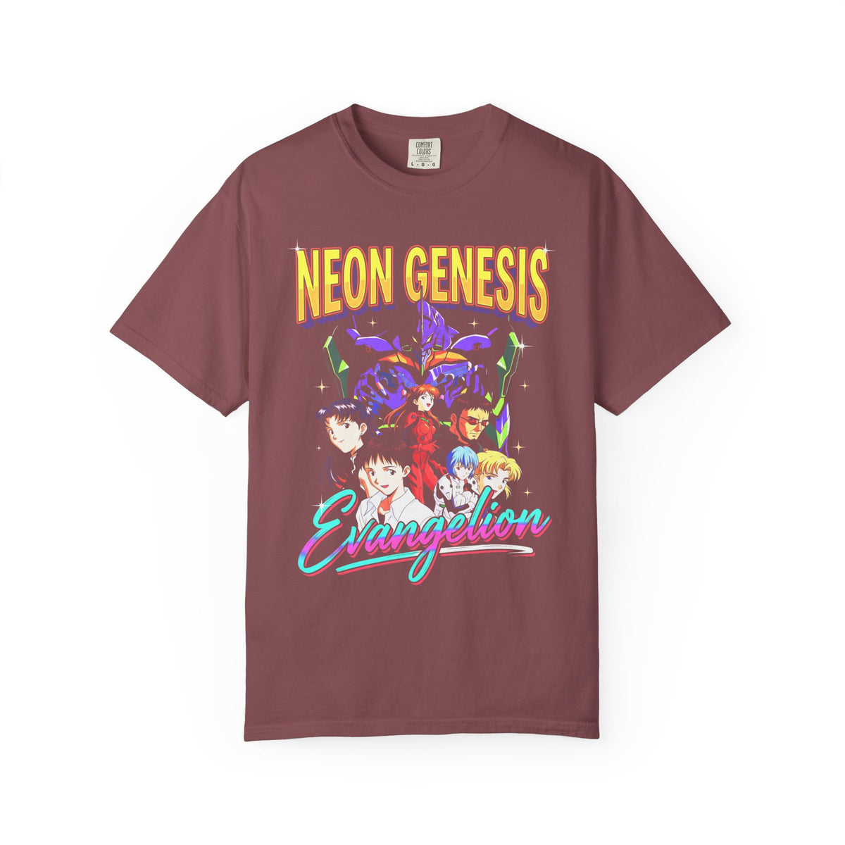 Retro Mecha Pilot Classic Tee | Neon Robot | Sci-Fi Anime Gift