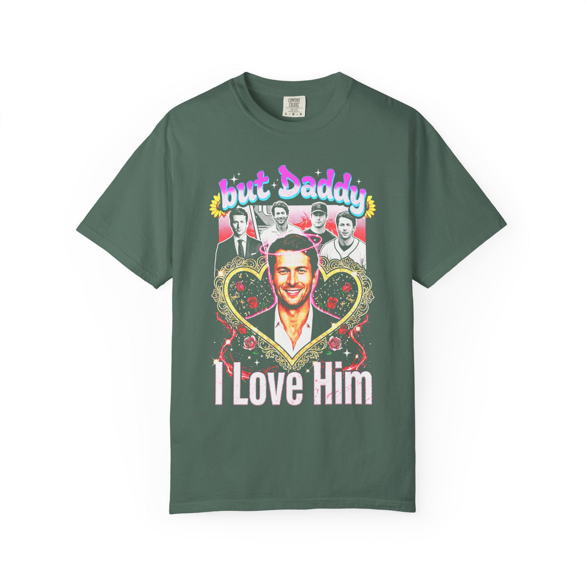 Glen Powell Classic Tee | But Daddy I Love Him | 90s Gift