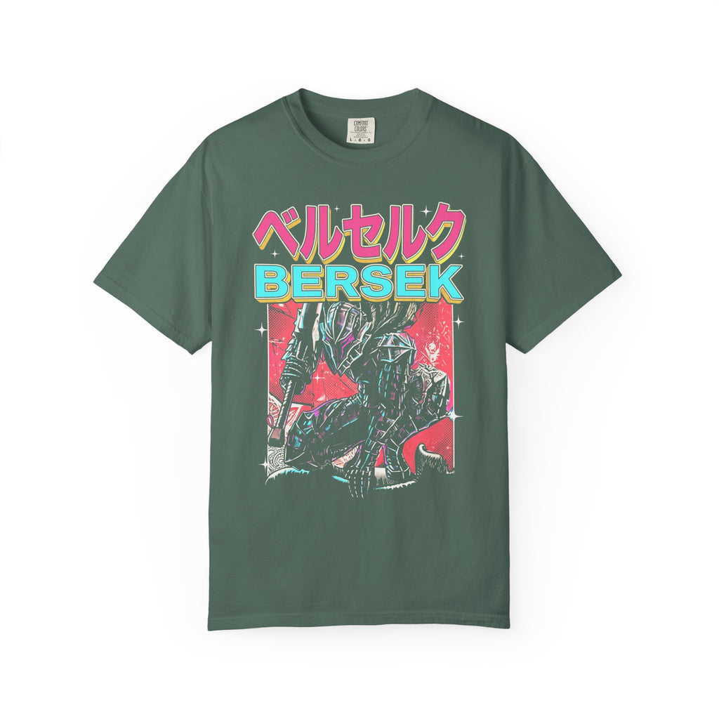 Dark Fantasy Swordsman Classic Tee | Vintage Manga | Warrior Gift