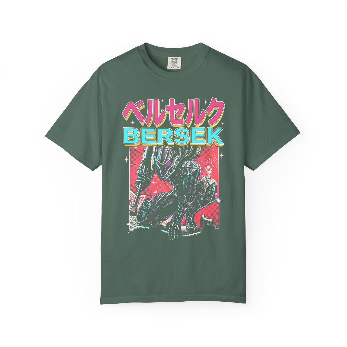Dark Fantasy Swordsman Classic Tee | Vintage Manga | Warrior Gift