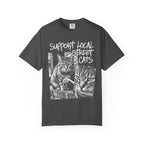 Support Local Street Cats Classic Tee | Smoking Cat Art