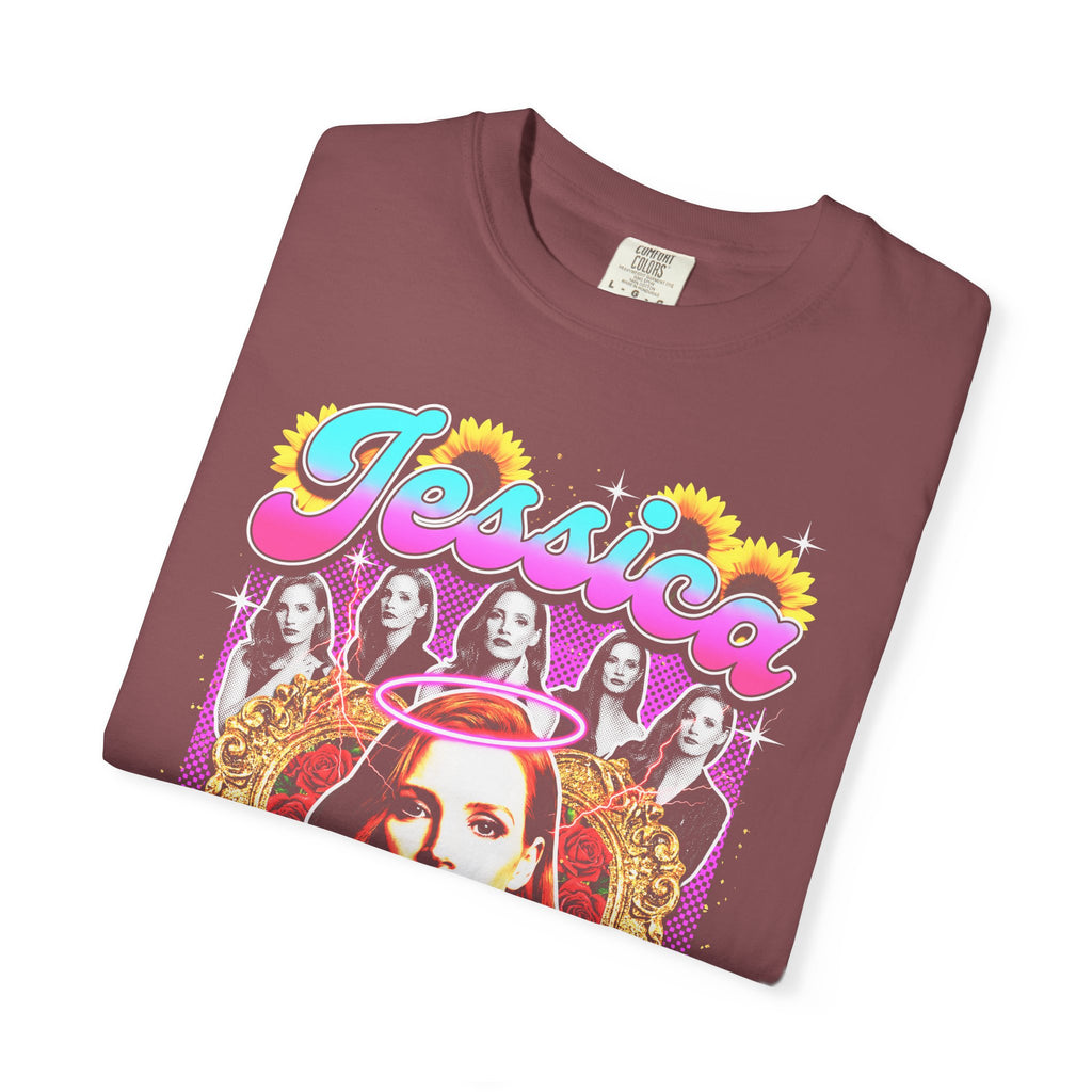 Jessica Chastain Classic Tee | 90s Graphic | Bootleg Style