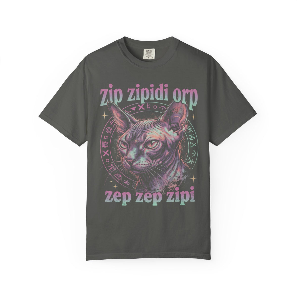 Sphynx Alien Cat Classic Tee | Cosmic Esoteric | Vintage
