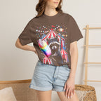 Circus Raccoon Classic Tee | Retro Carnival | Animal Gift