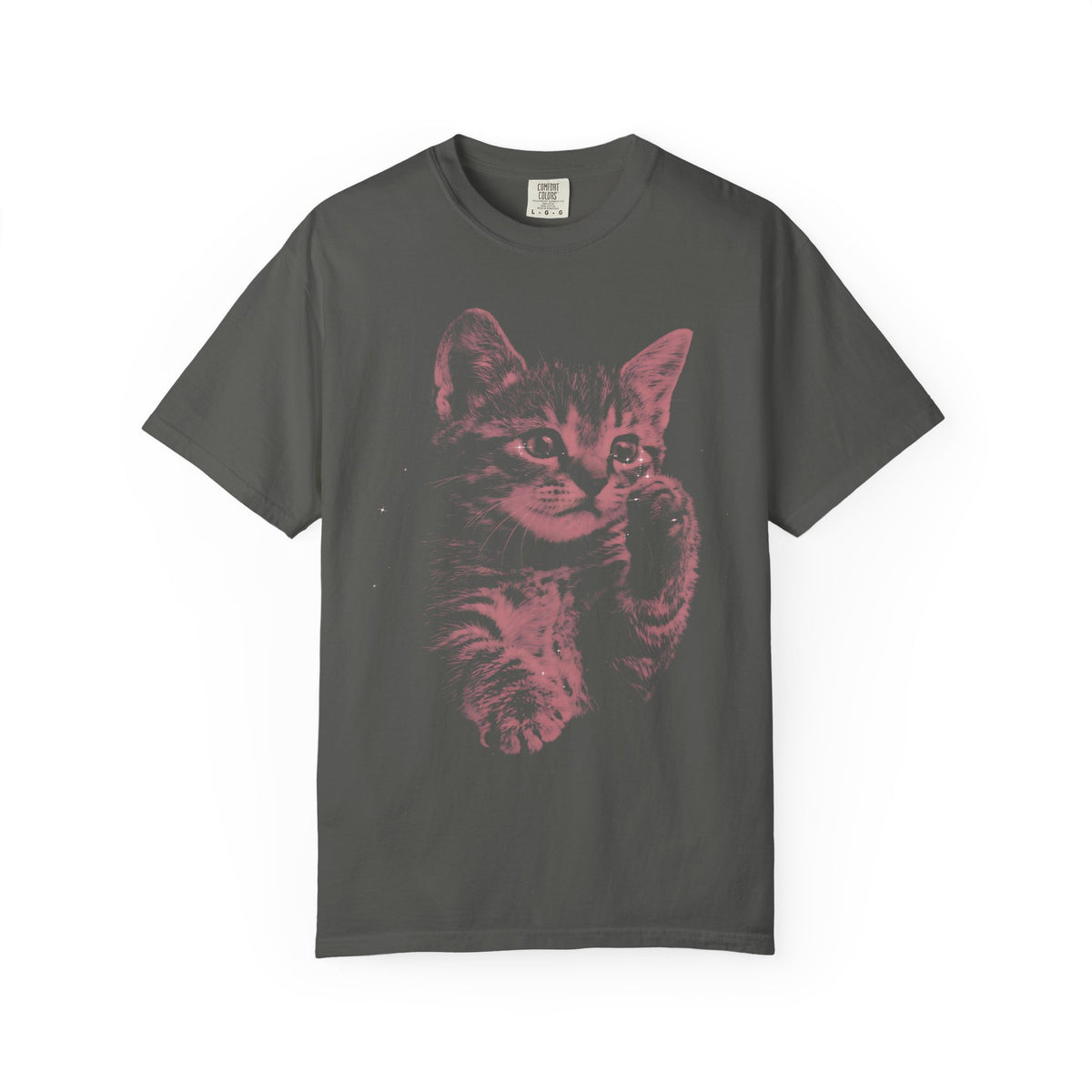 Cosmic Red Kitten Classic Tee | Galaxy Feline | Starry Sparkles