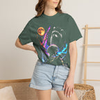Raccoon Galaxy Classic Tee | 90s Vintage | Space Gift