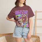 I May Be Filled With Rage Classic Tee | Raccoon Meme Gift